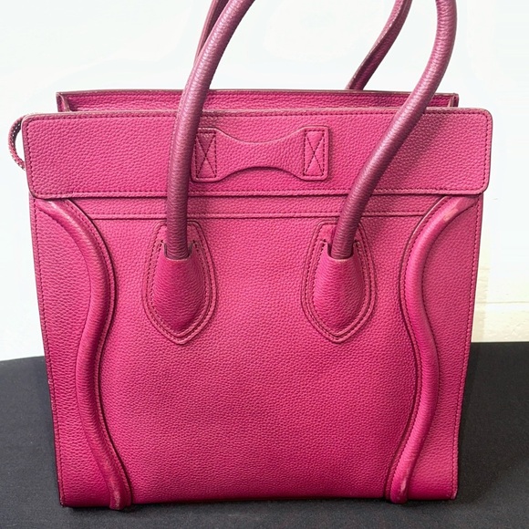 CELINE Calfskin Leather Micro Luggage Bag - Picture 2 of 16